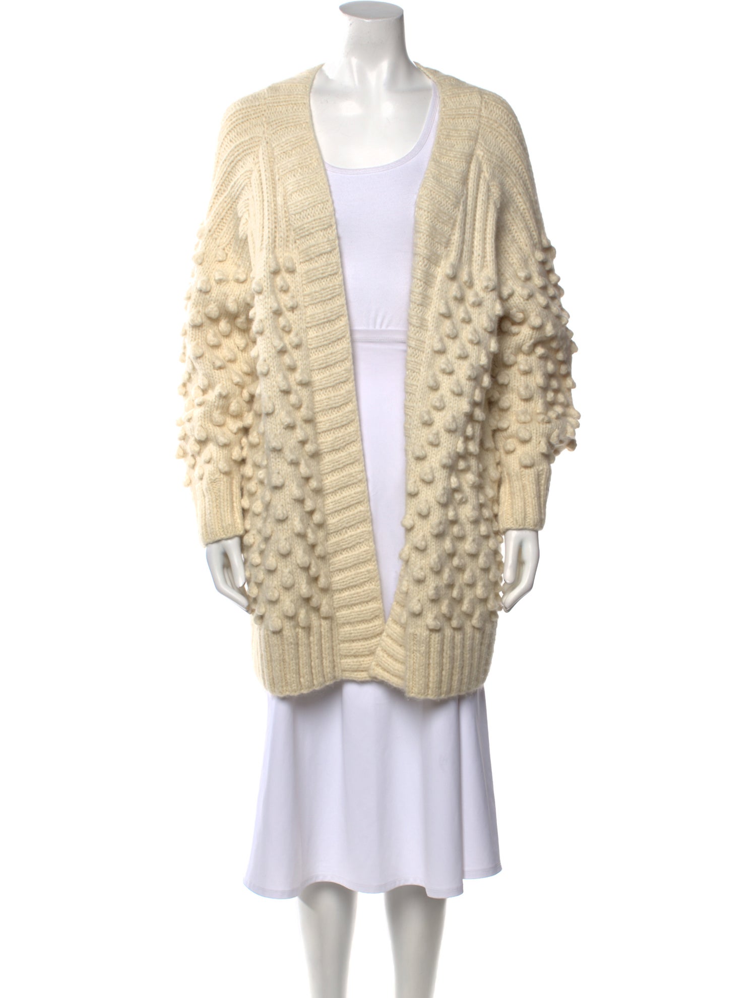 Eleven Six Baby Alpaca Open Front Sweater