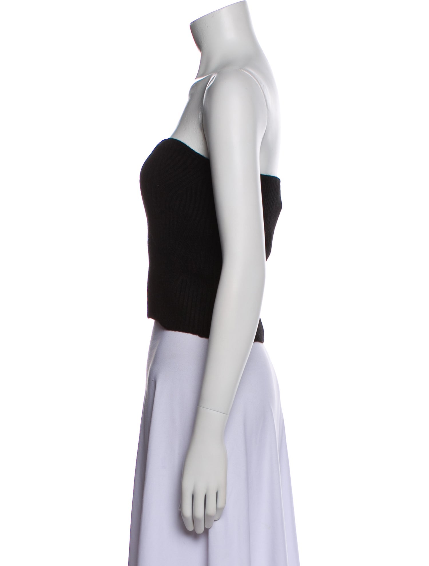 Eleven Six Strapless Crop Top