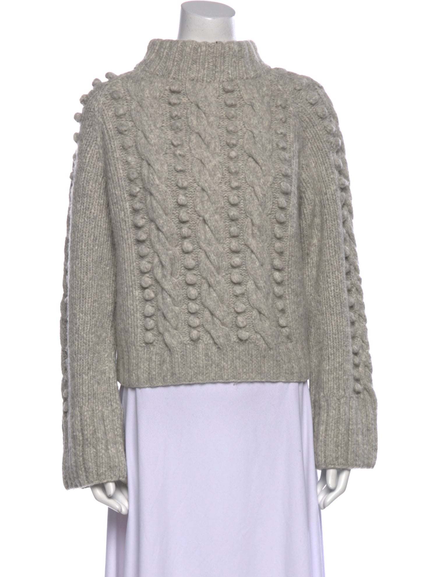 Eleven Six Alpaca Mock Neck Sweatshirt