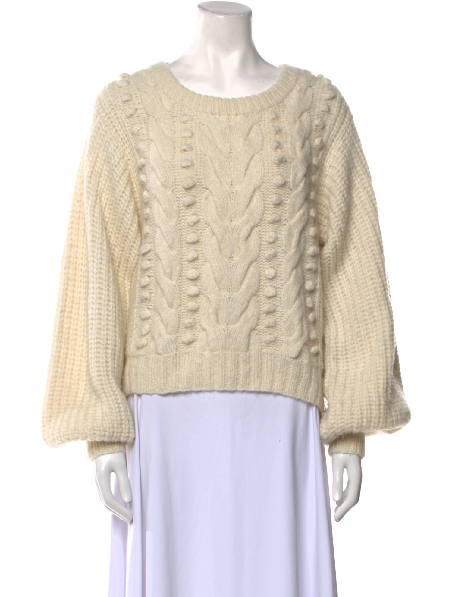 Eleven Six Baby Alpaca Scoop Neck Sweater