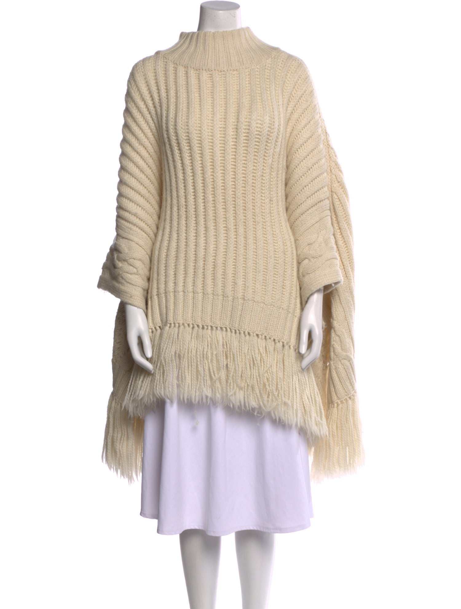 Eleven Six Wool Mock Neck Sweater