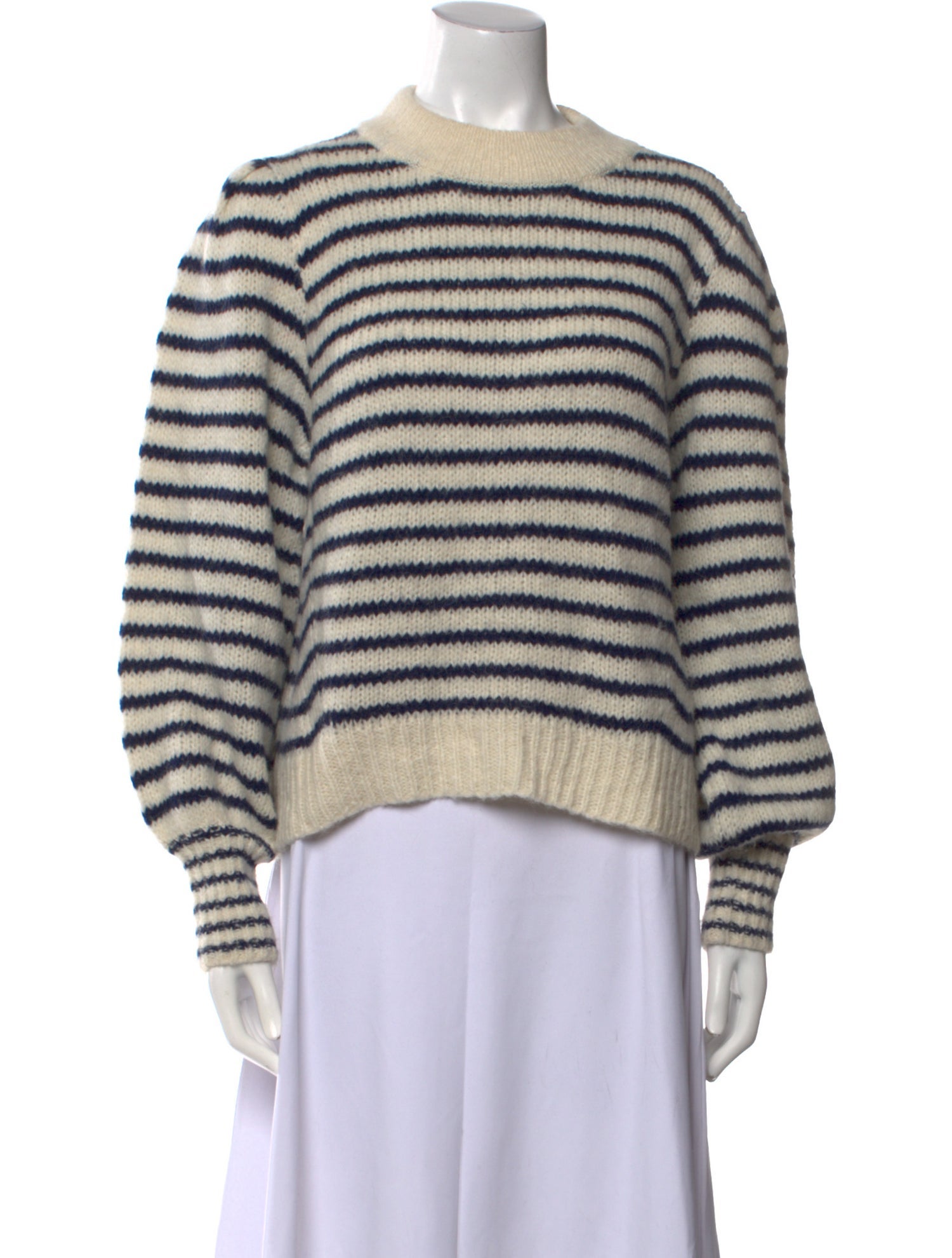 Eleven Six Alpaca Striped Sweater