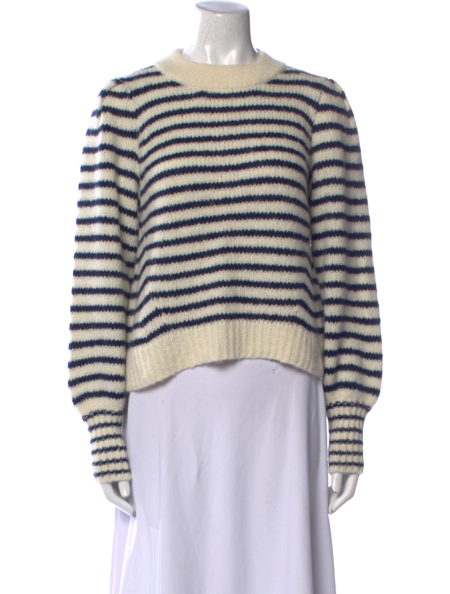 Eleven Six Alpaca Striped Sweater