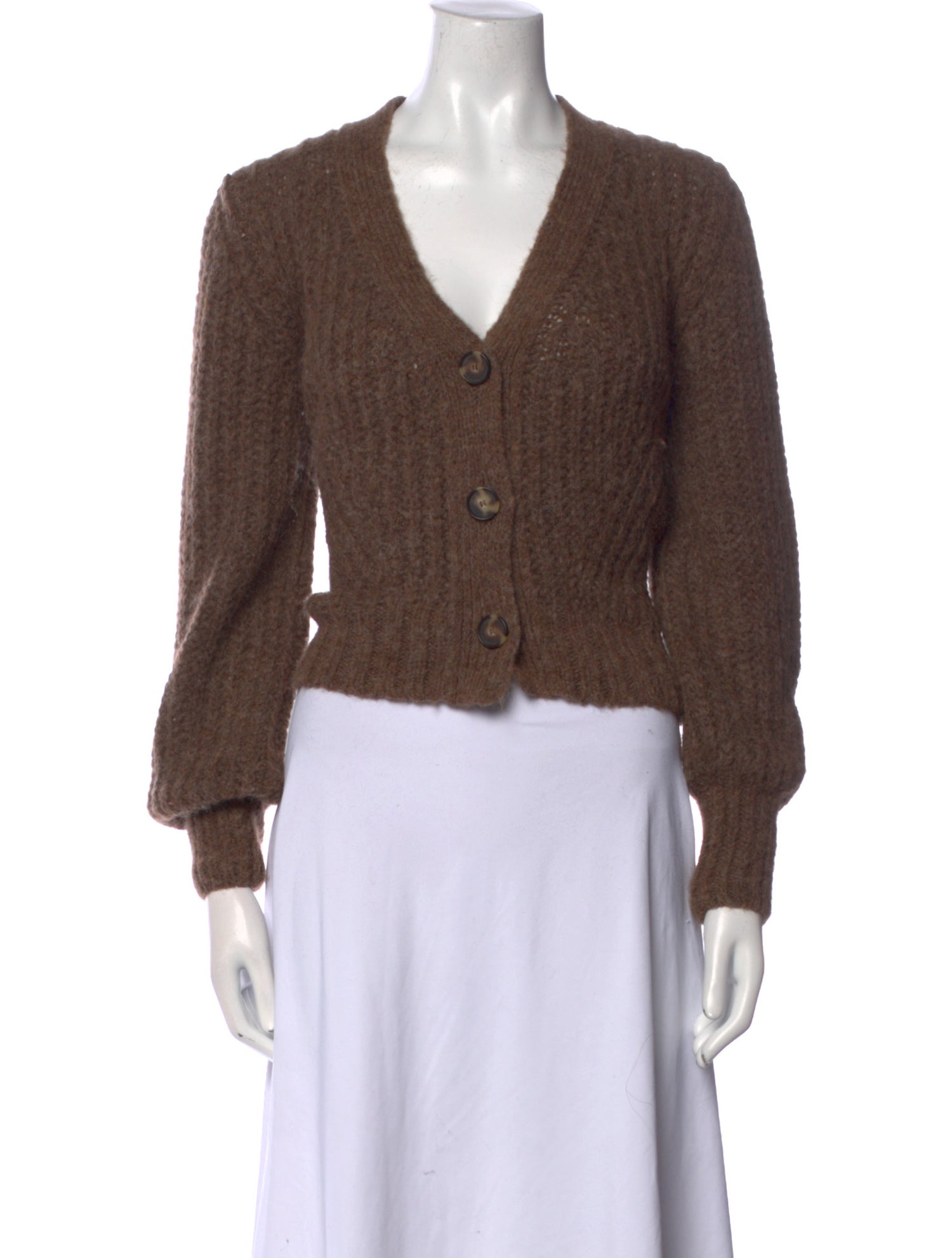 Eleven Six Alpaca V-Neck Sweater