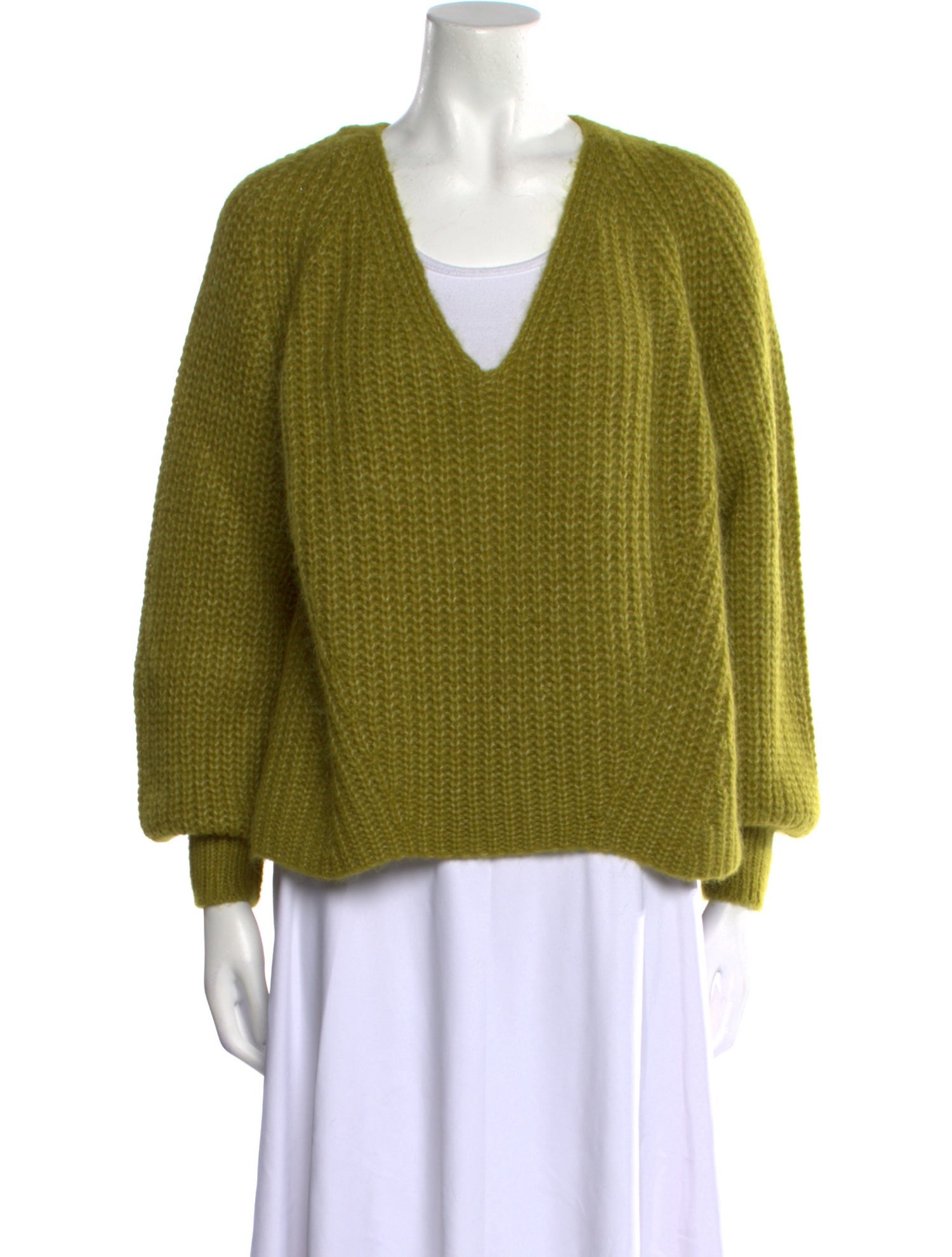 Eleven Six Alpaca V-Neck Sweater