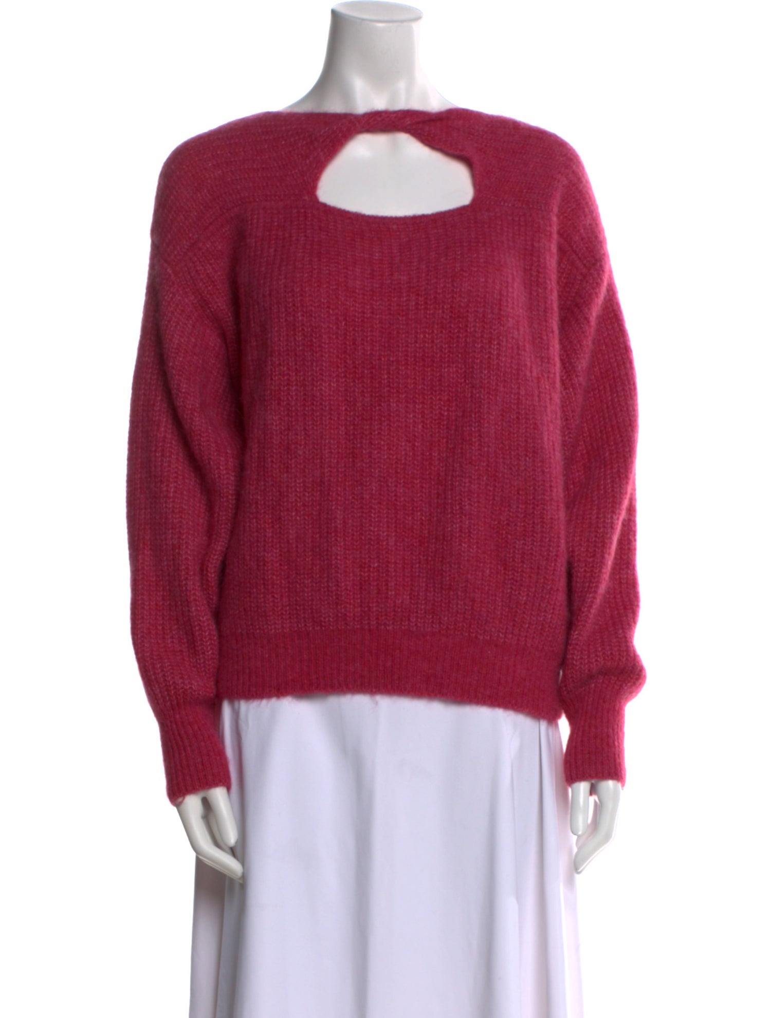 Eleven Six Alpaca Bateau Neckline Sweater