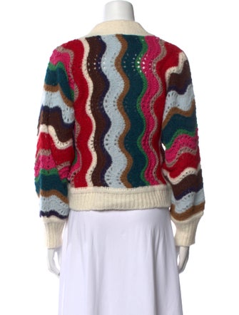 Eleven Six Alpaca Printed Sweater