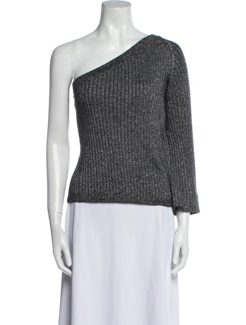 Eleven Six Alpaca One-Shoulder Sweater