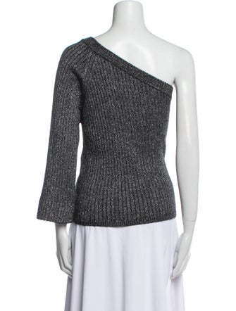 Eleven Six Alpaca One-Shoulder Sweater