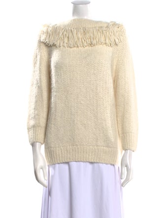 Eleven Six Alpaca Bateau Neckline Sweater