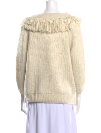Eleven Six Alpaca Bateau Neckline Sweater