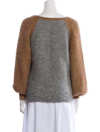 Eleven Six Alpaca V-Neck Sweater