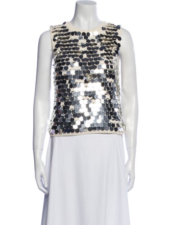 Eleven Six Supima Cotton Patterned Top