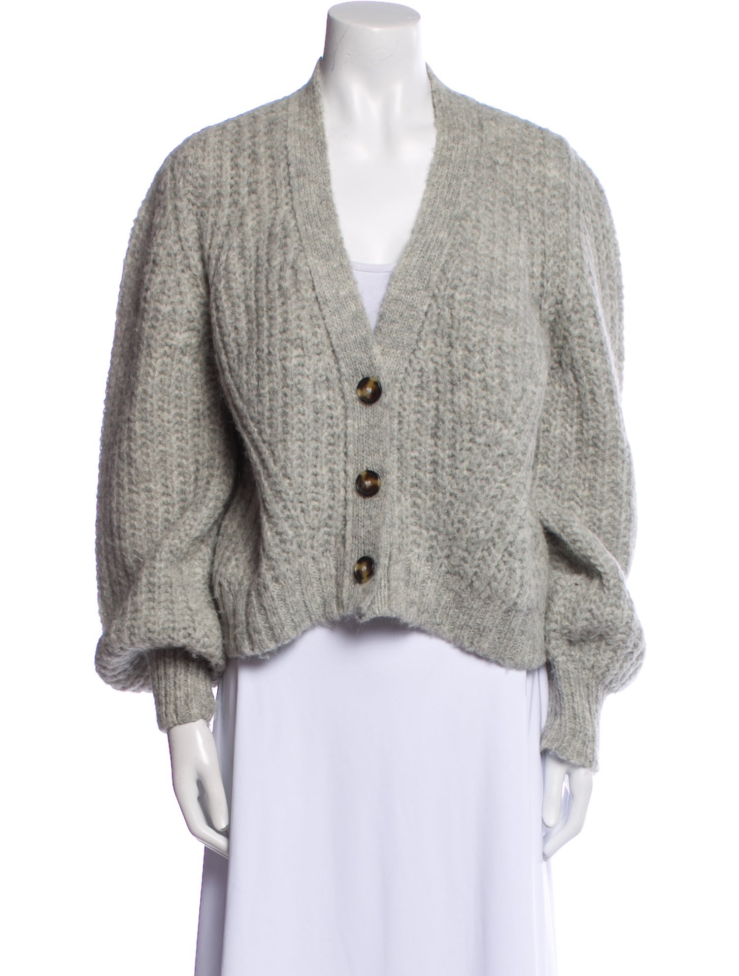 Eleven Six Alpaca V-Neck Sweater