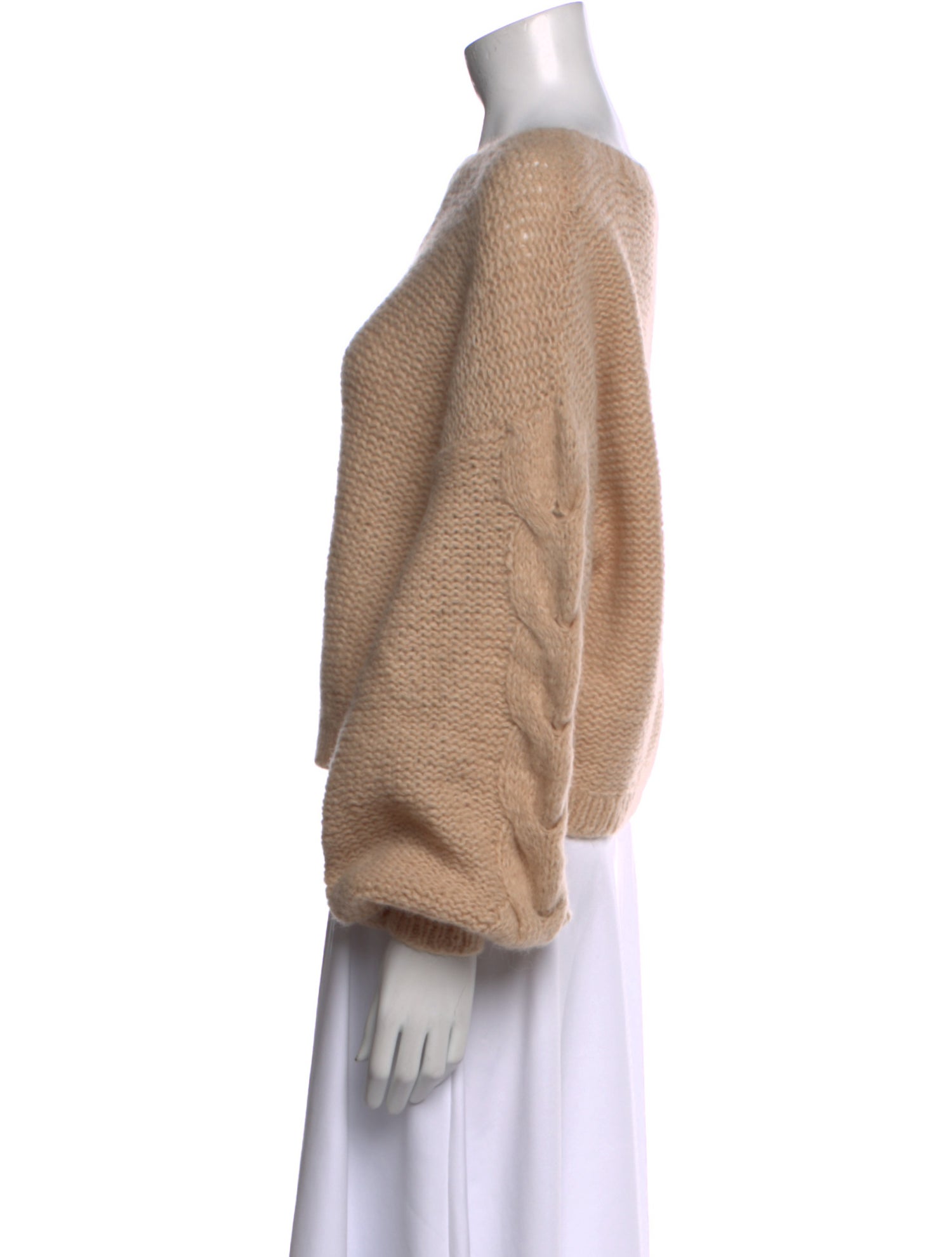Eleven Six Alpaca Bateau Neckline Sweater