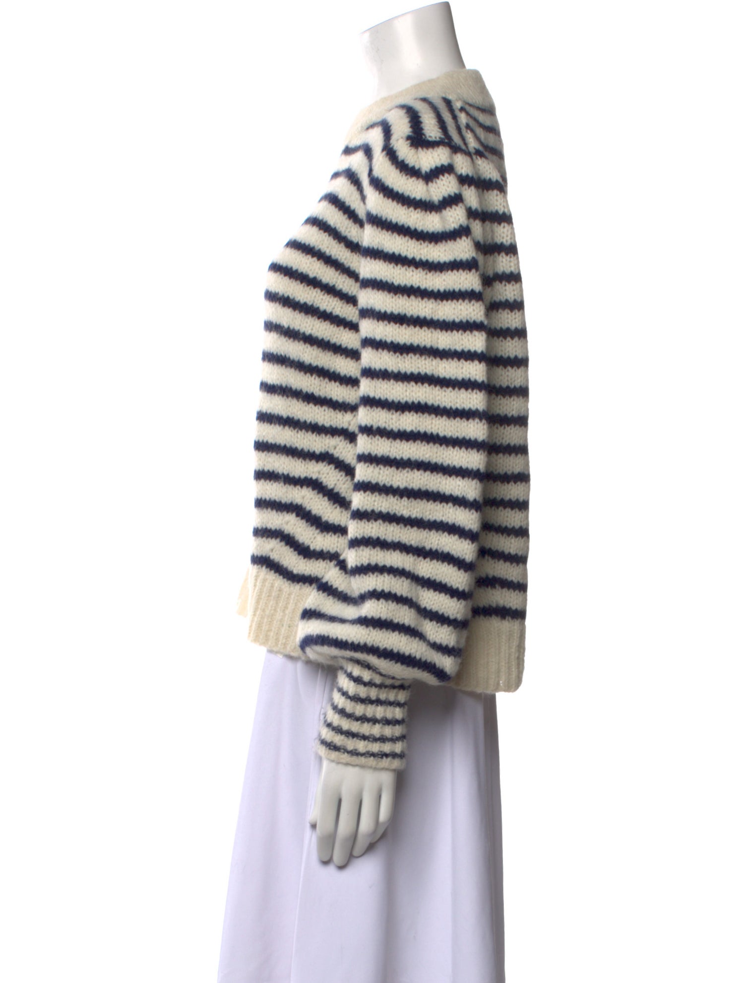 Eleven Six Alpaca Striped Sweater