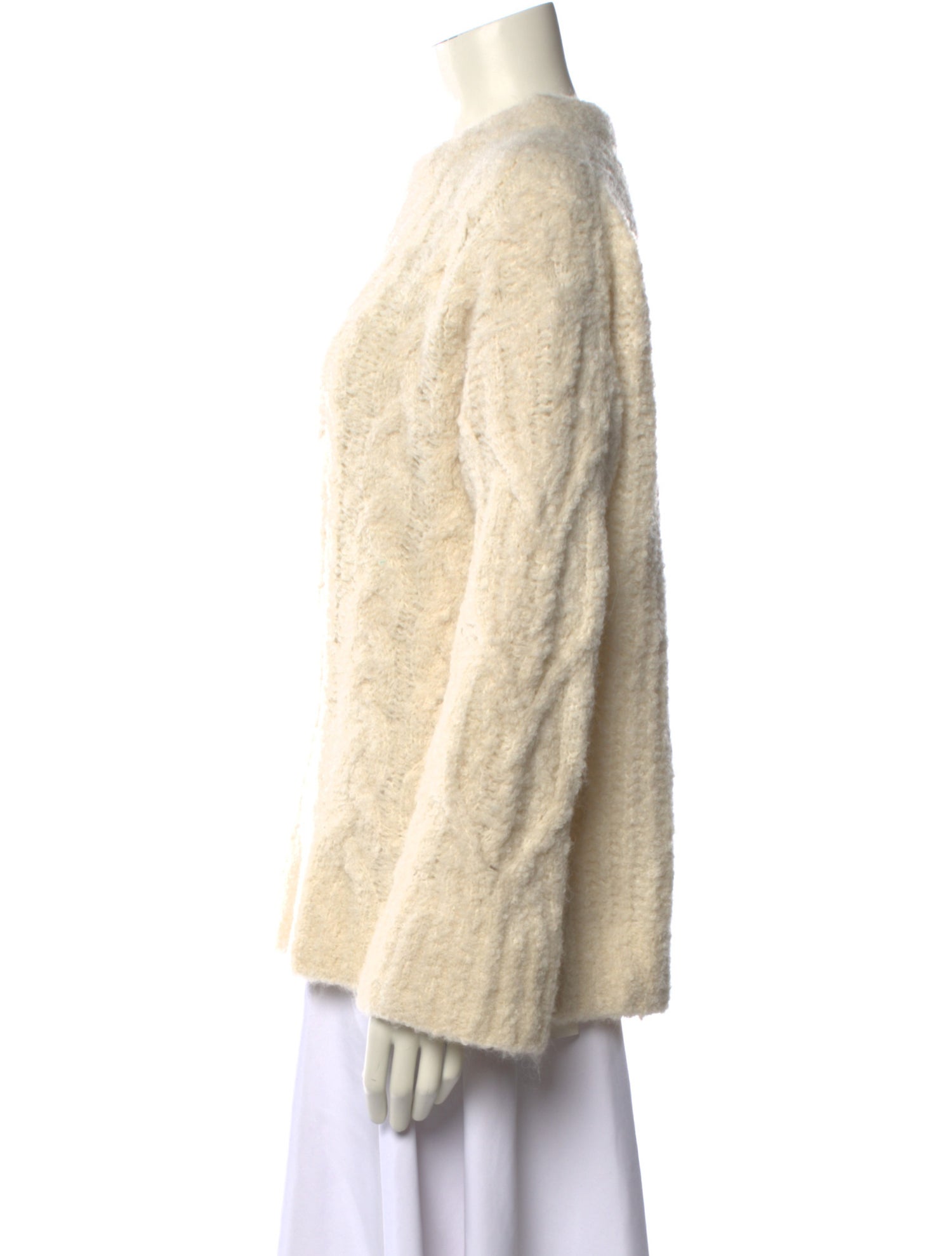 Eleven Six Alpaca Mock Neck Sweater