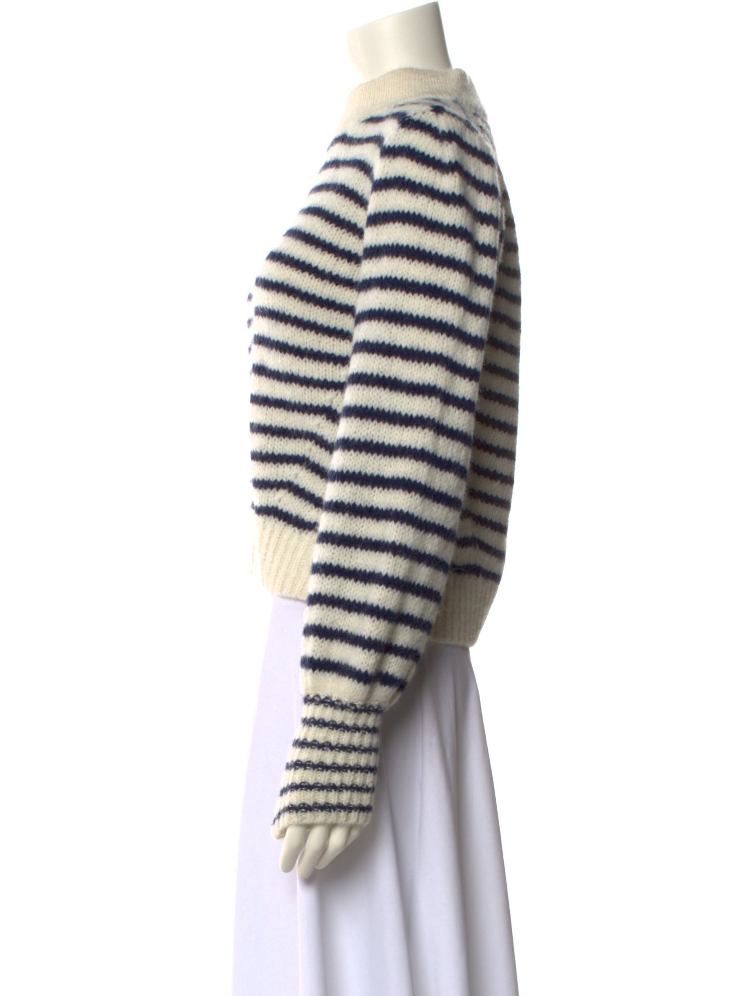 Eleven Six Alpaca Striped Sweater
