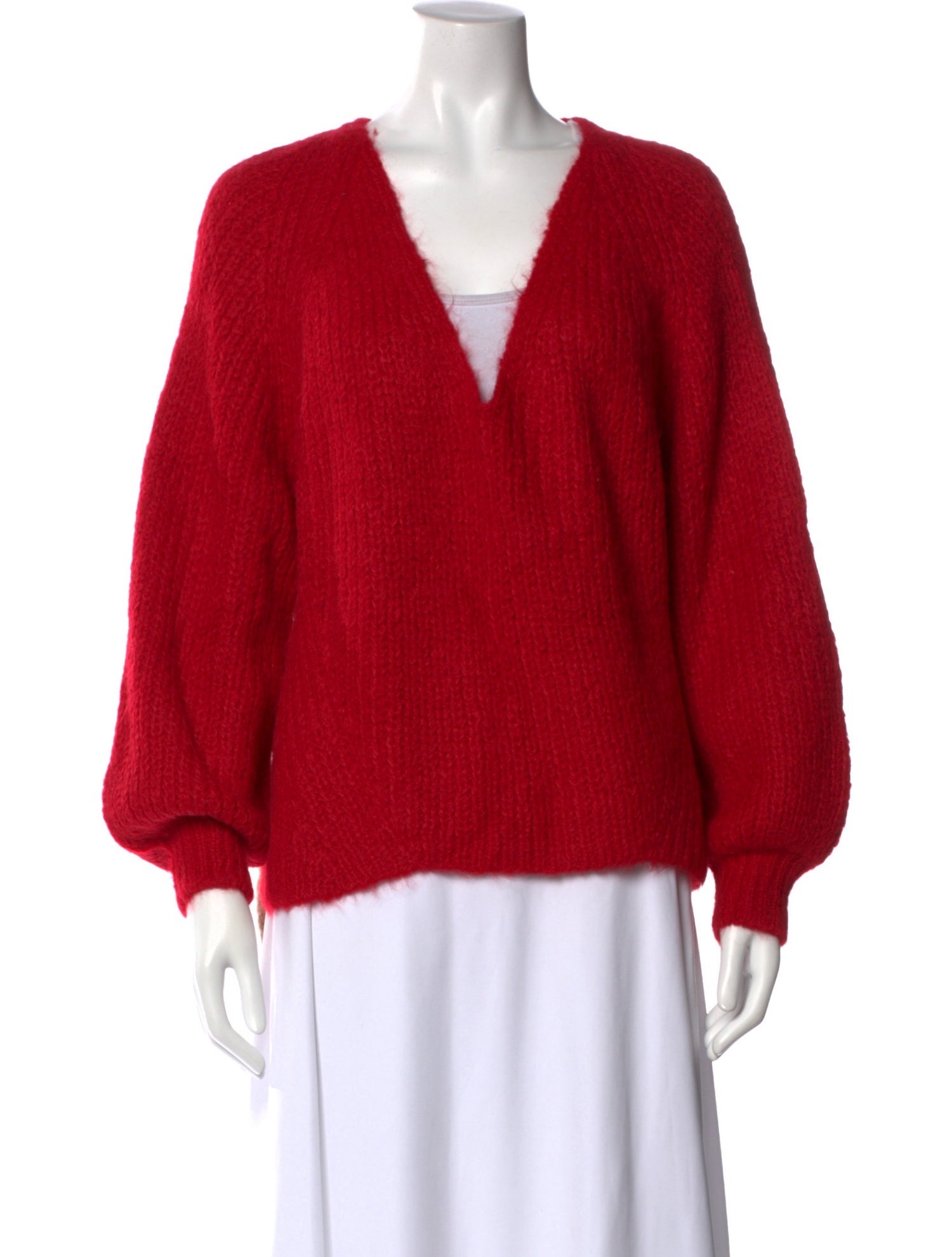 Eleven Six Alpaca V-Neck Sweater