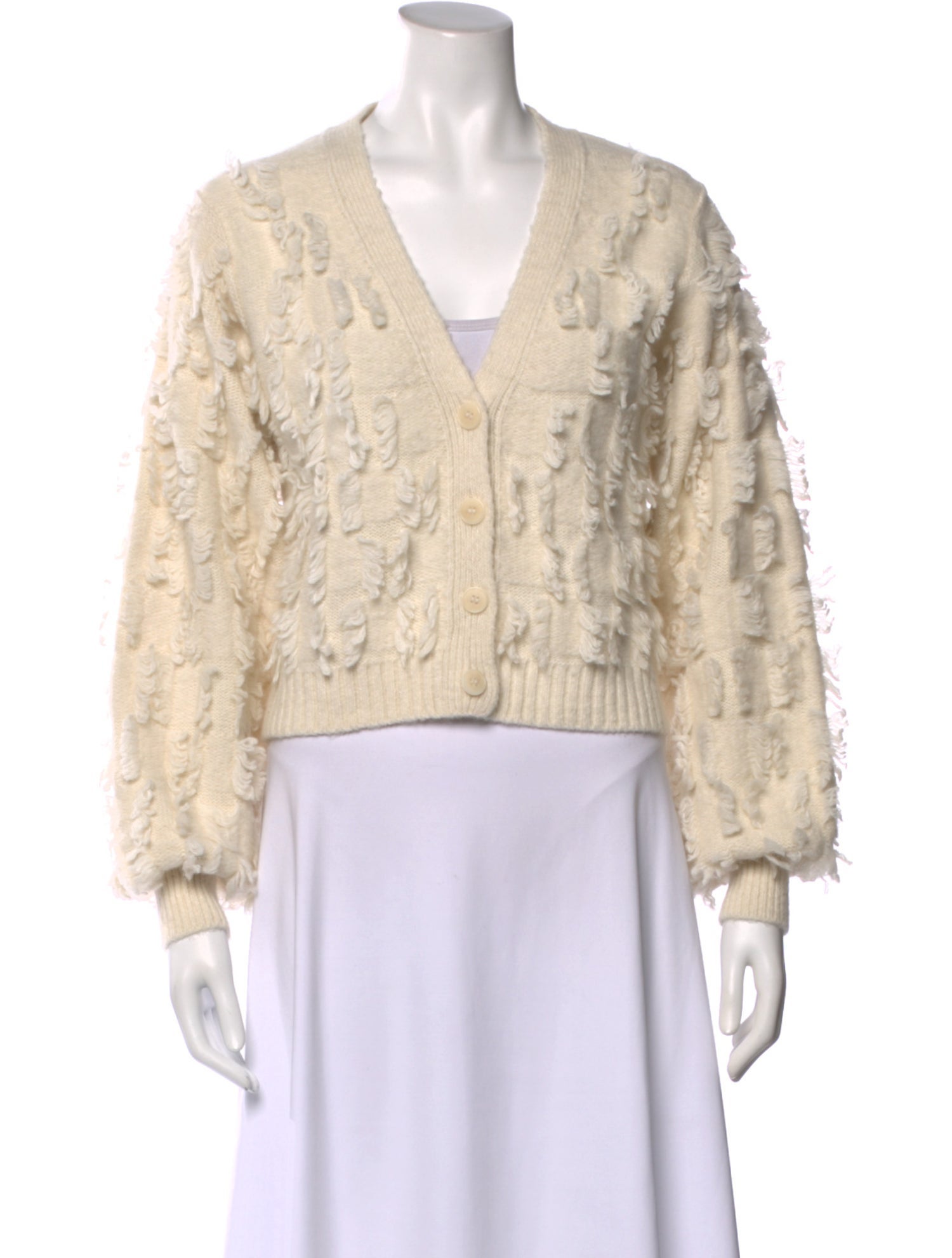 Eleven Six Baby Alpaca Floral Print Sweater