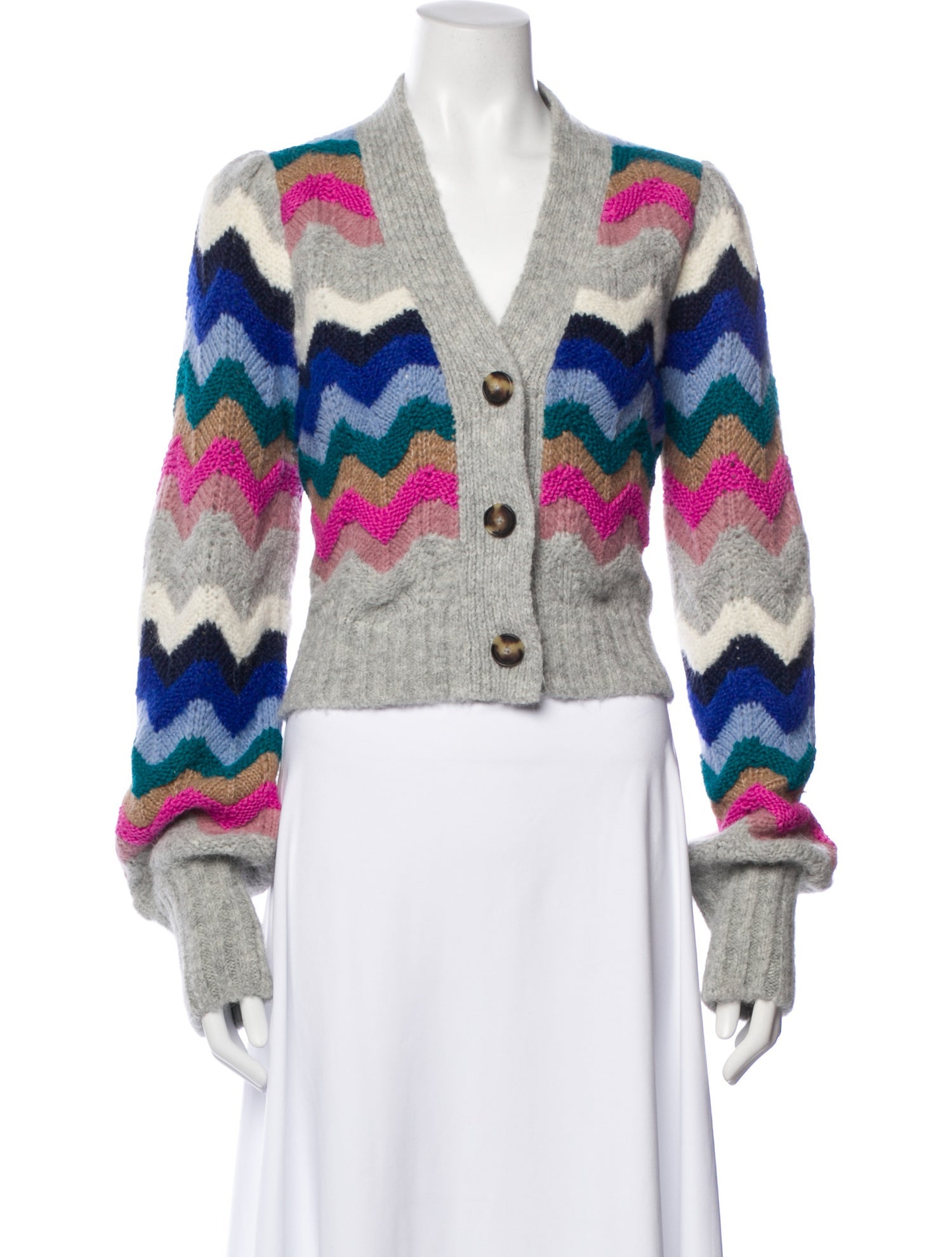 Eleven Six Alpaca Striped Sweater