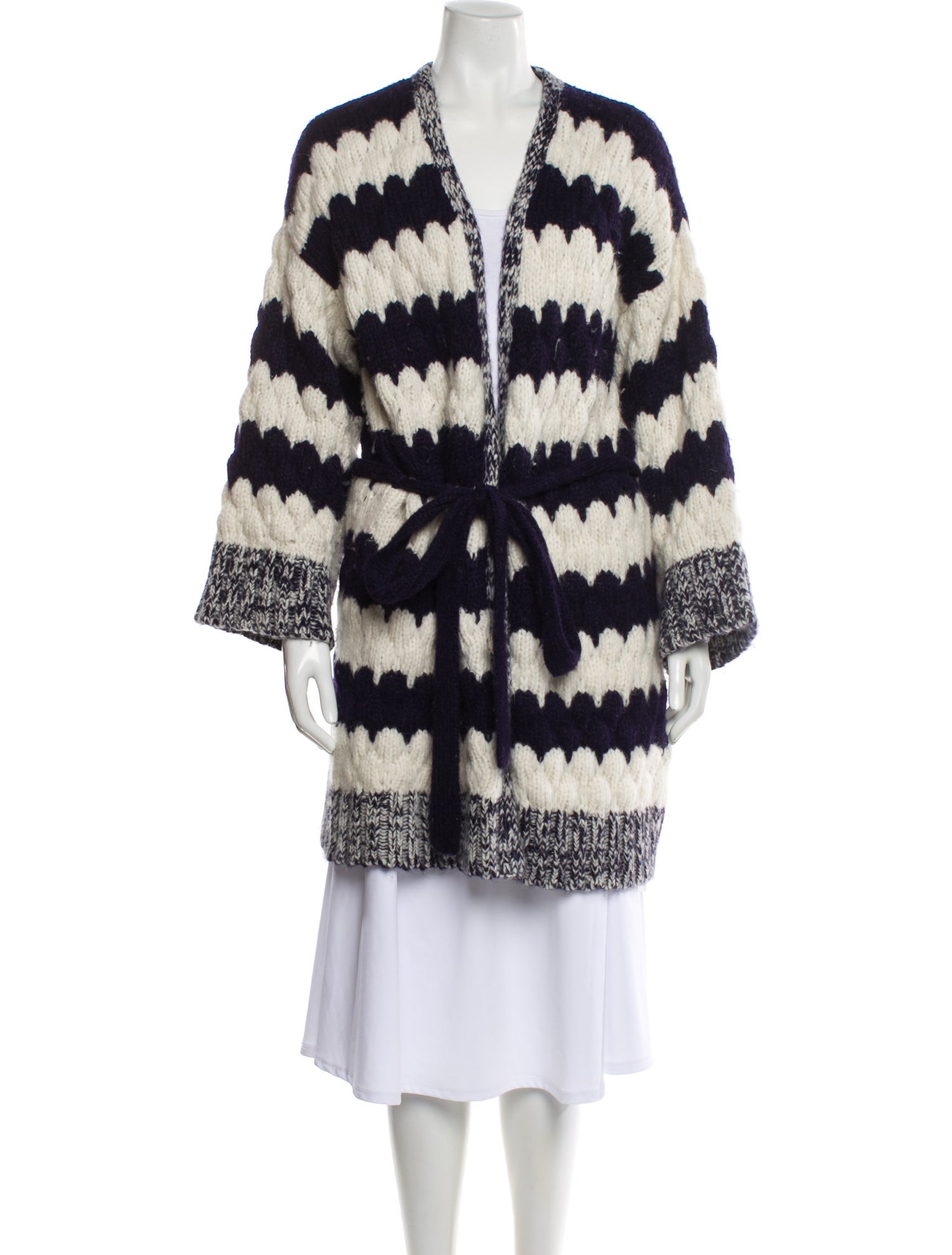 Eleven Six Baby Alpaca Striped Sweater