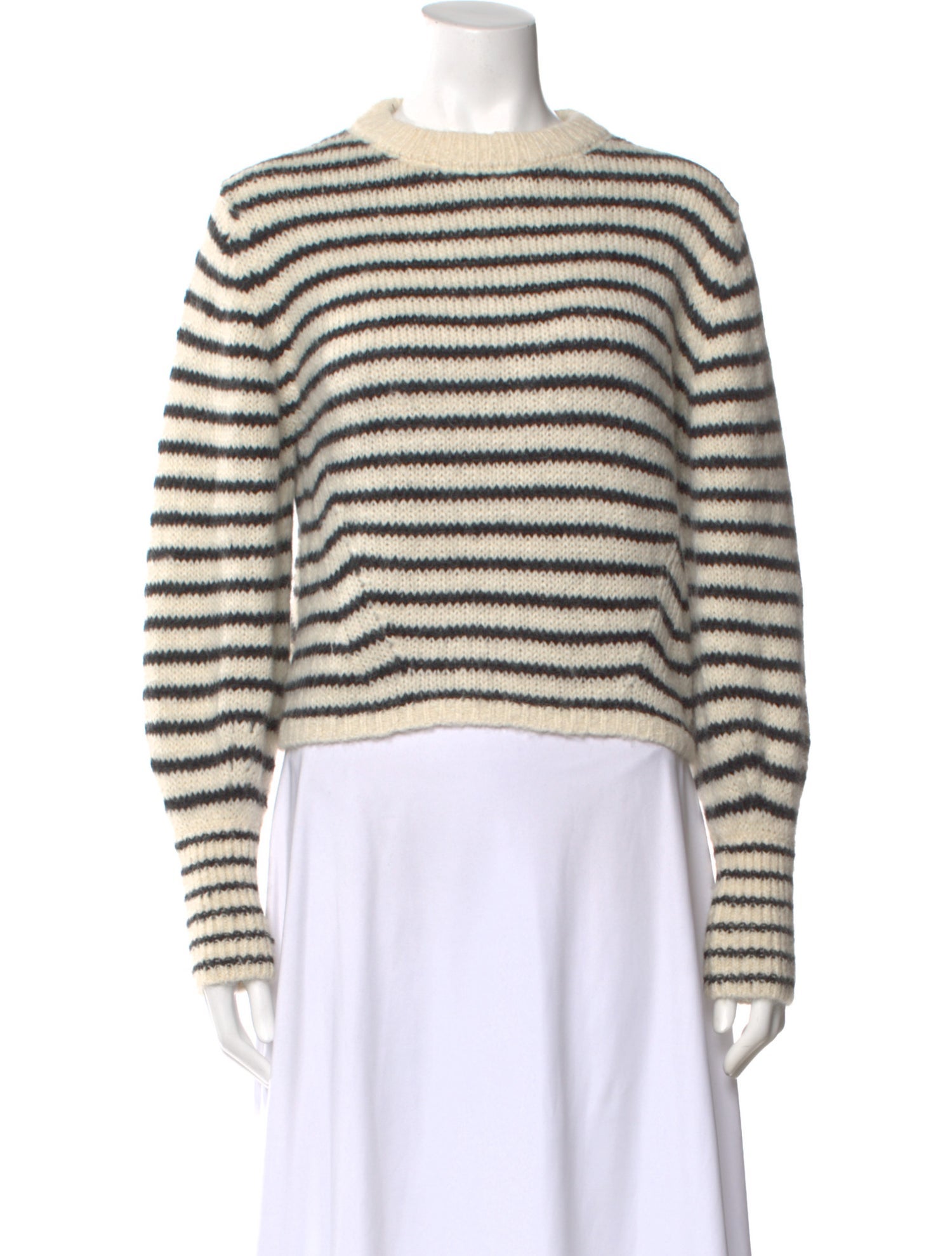 Eleven Six Alpaca Striped Sweater