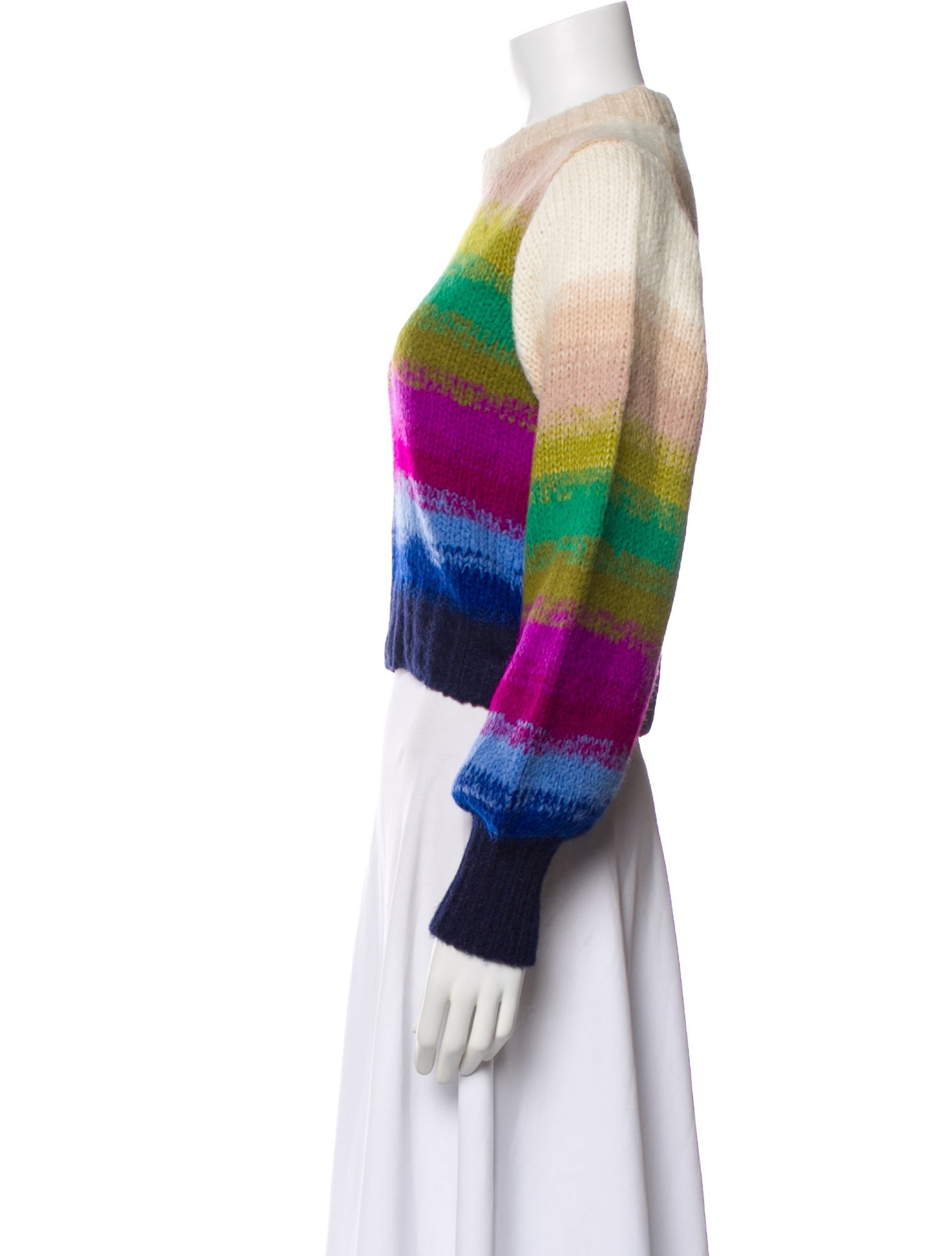 Eleven Six Alpaca Striped Sweater