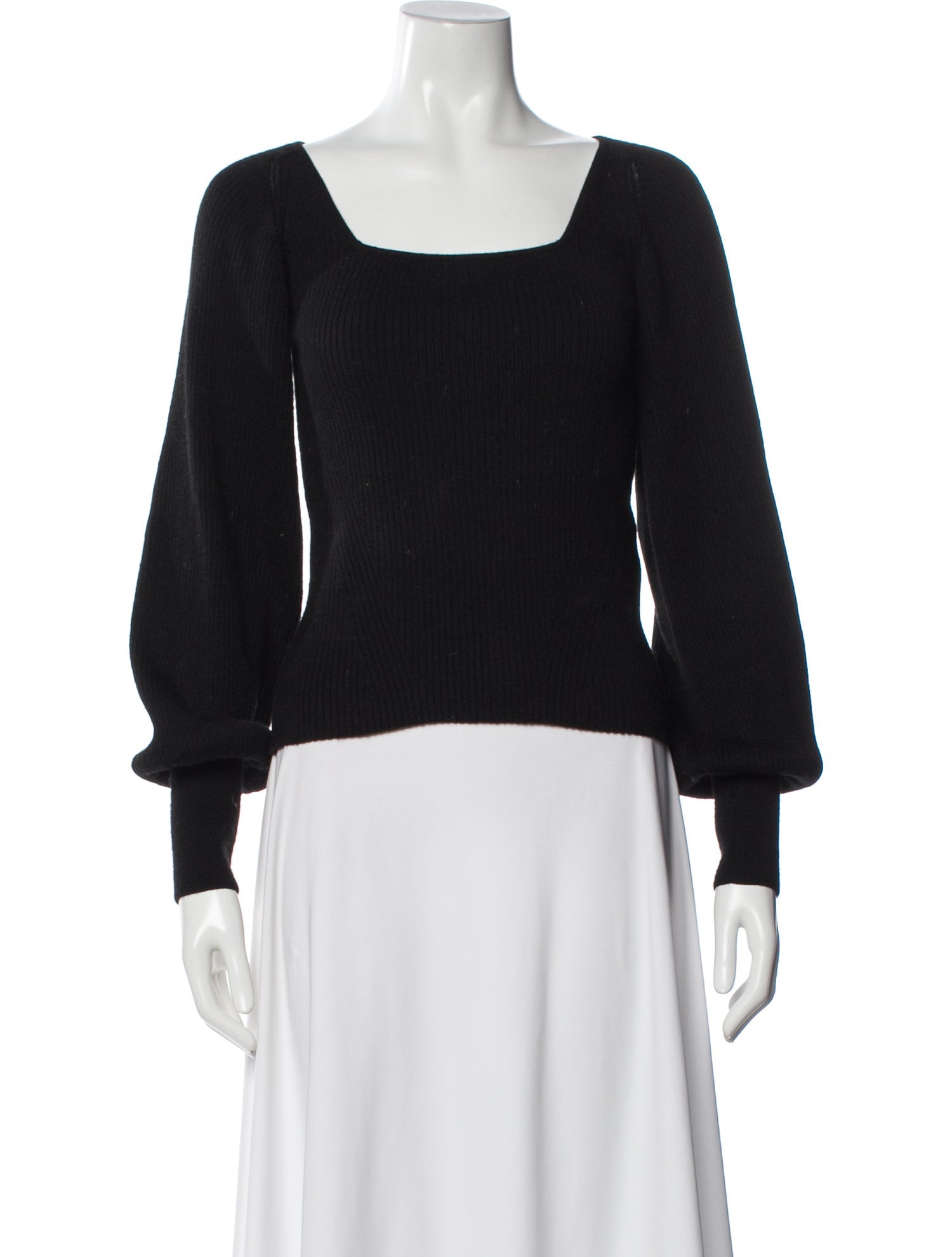 Eleven Six Alpaca Square Neckline Sweater