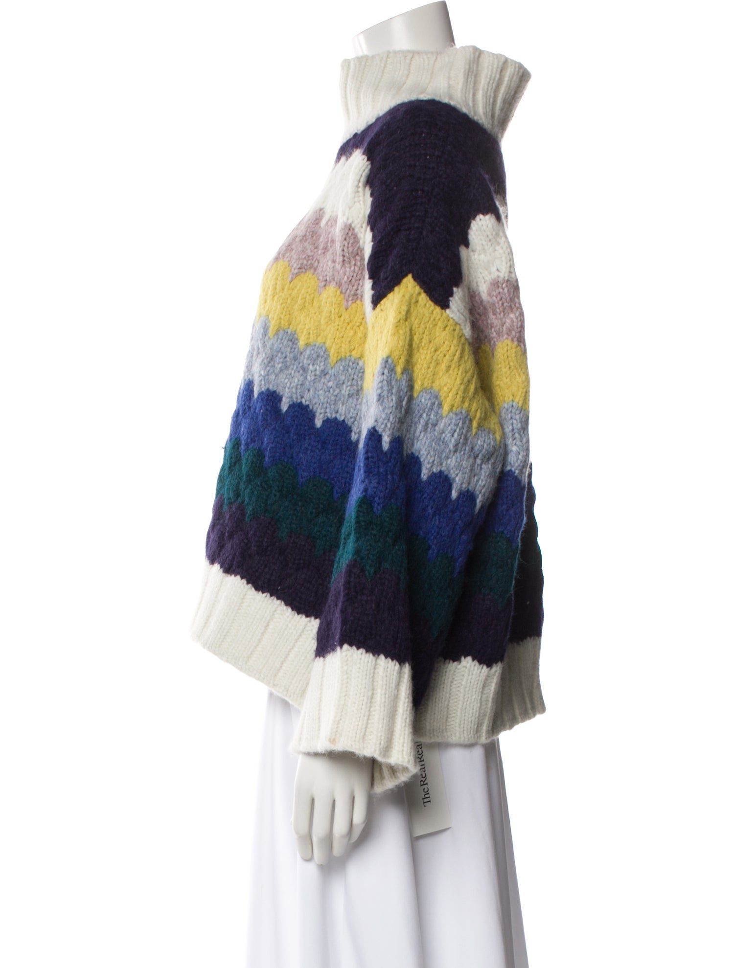 Eleven Six Baby Alpaca Striped Sweater