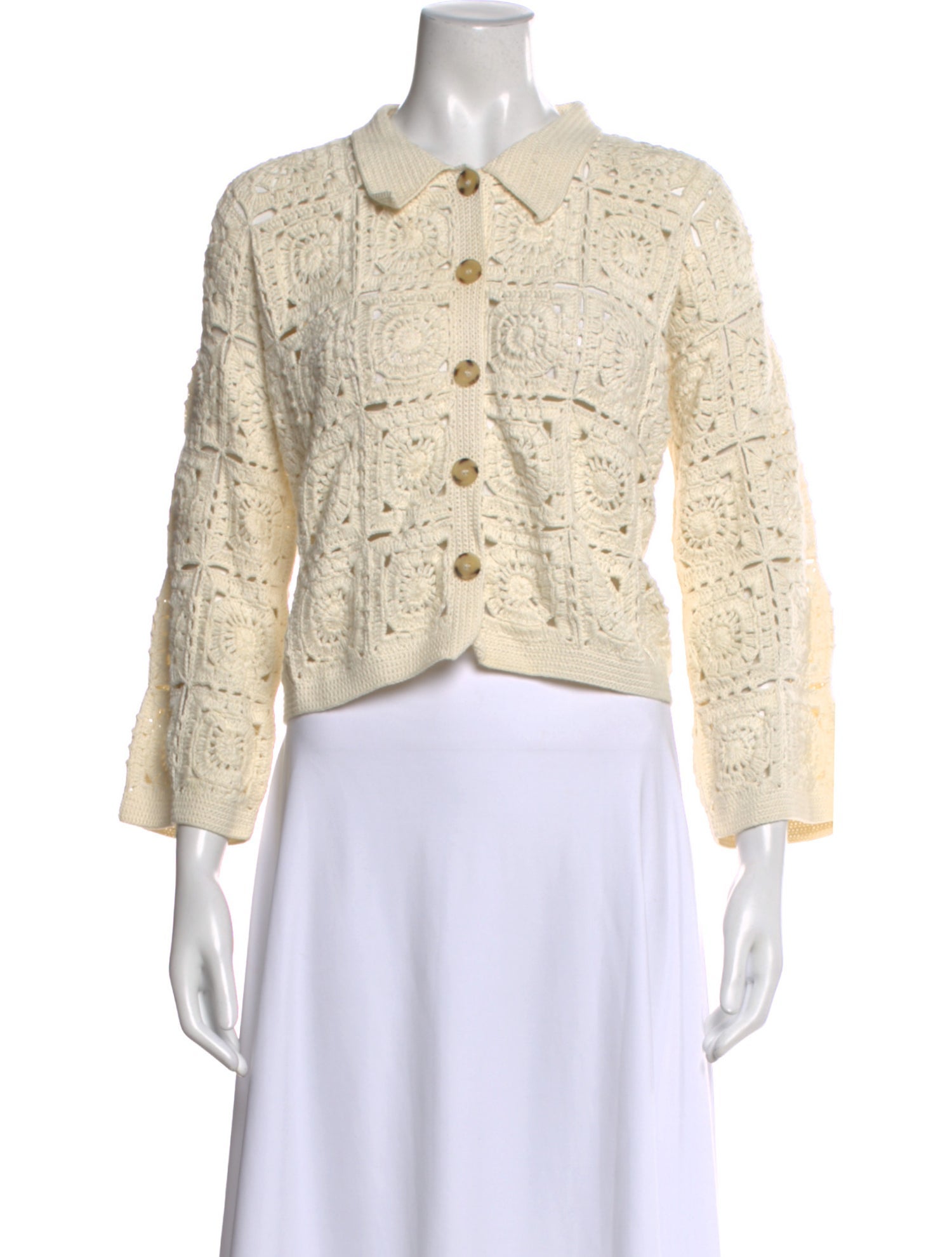 Eleven Six Patterned Long Sleeve Top