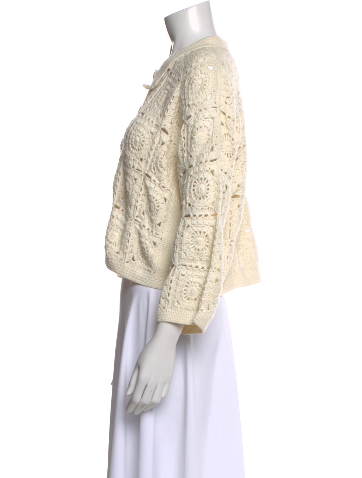 Eleven Six Patterned Long Sleeve Top