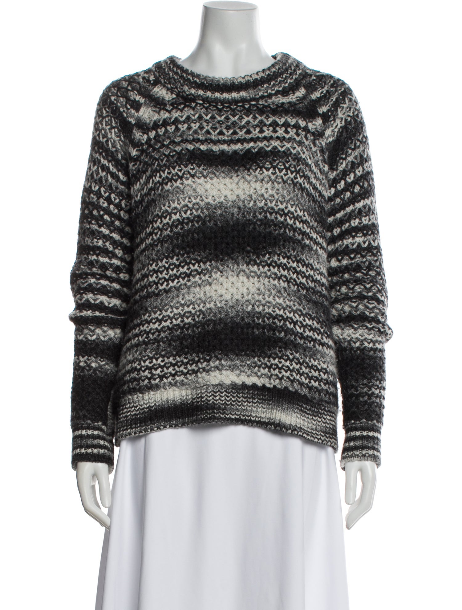 Eleven Six Baby Alpaca Printed Sweater