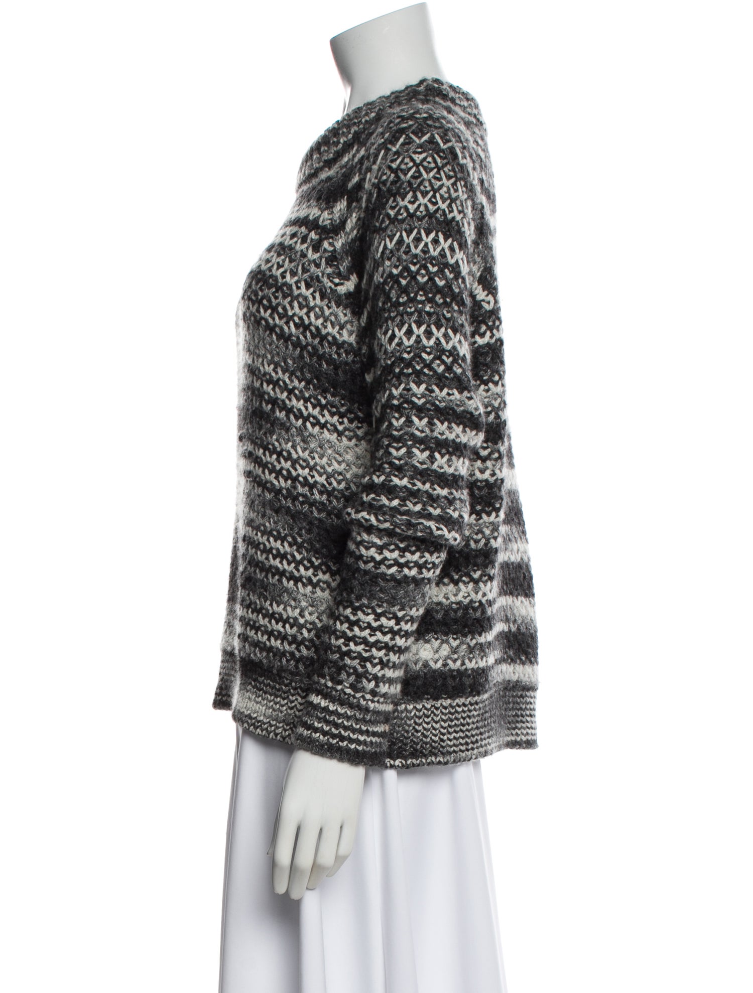 Eleven Six Baby Alpaca Printed Sweater