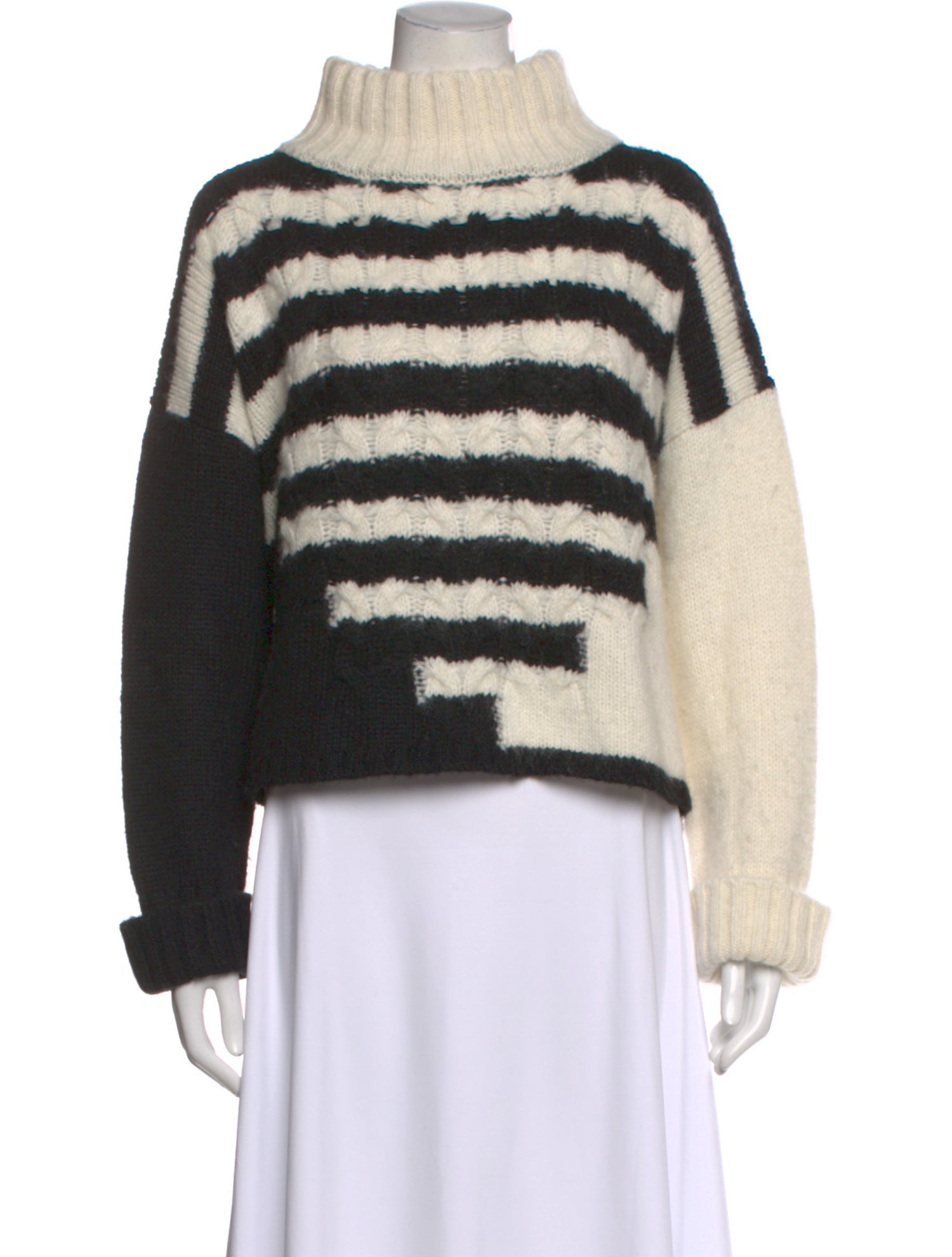 Eleven Six Baby Alpaca Striped Sweater