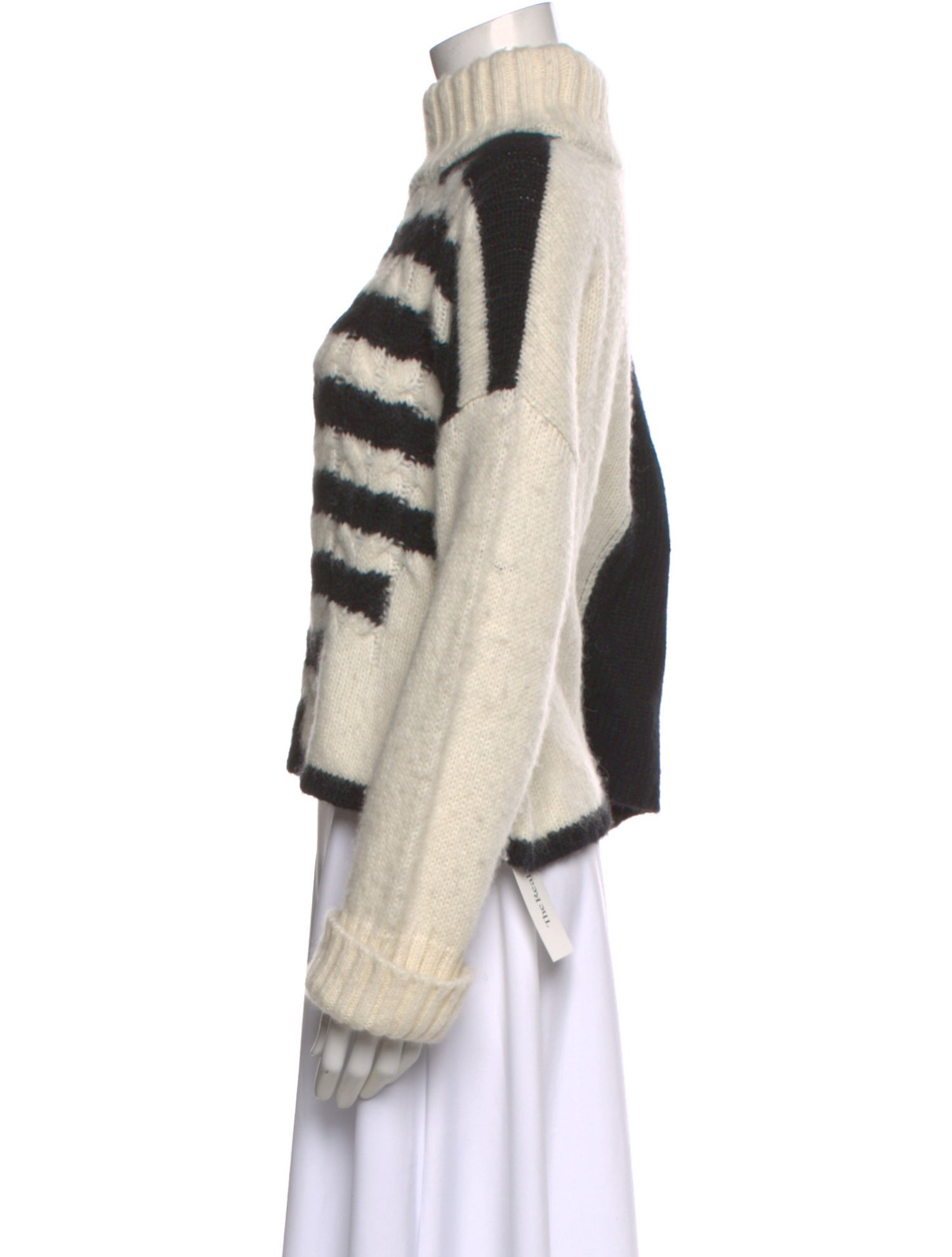 Eleven Six Baby Alpaca Striped Sweater