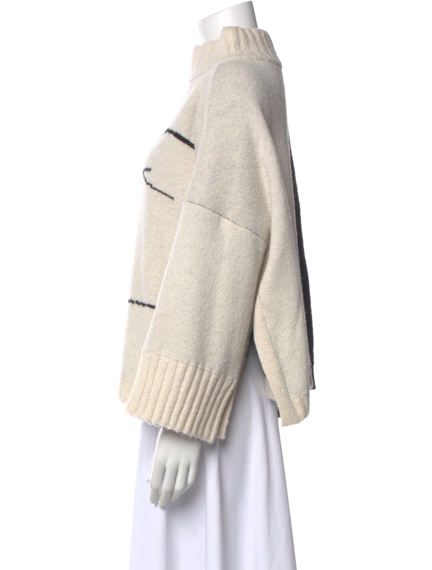 Eleven Six Baby Alpaca Printed Sweater