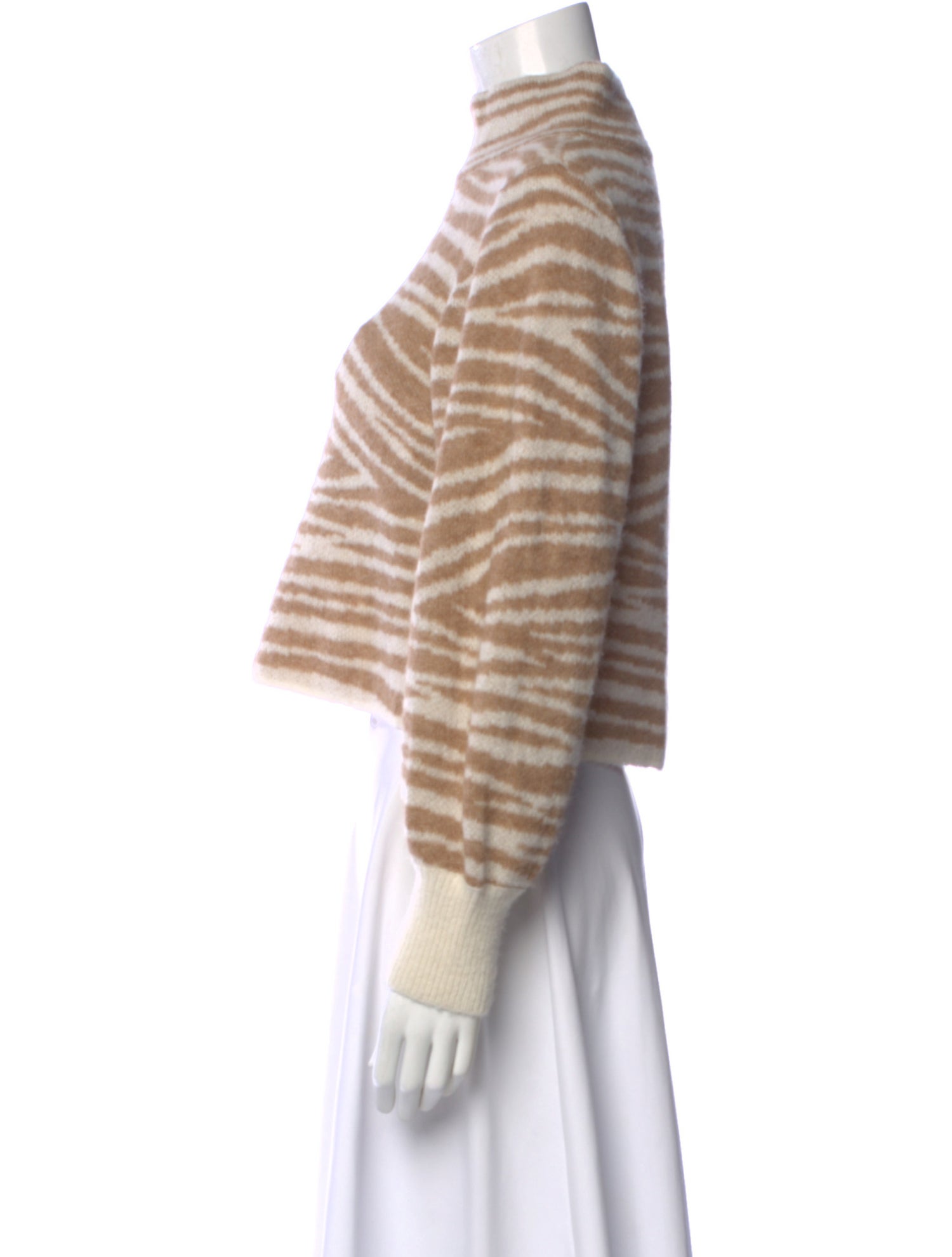 Eleven Six Merino Wool Striped Sweater