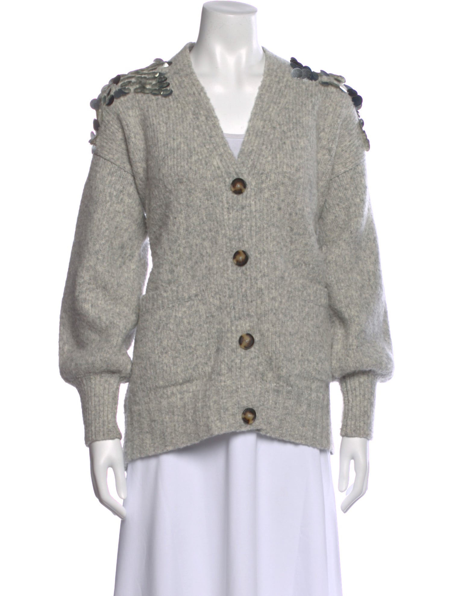 Eleven Six Baby Alpaca V-Neck Sweater