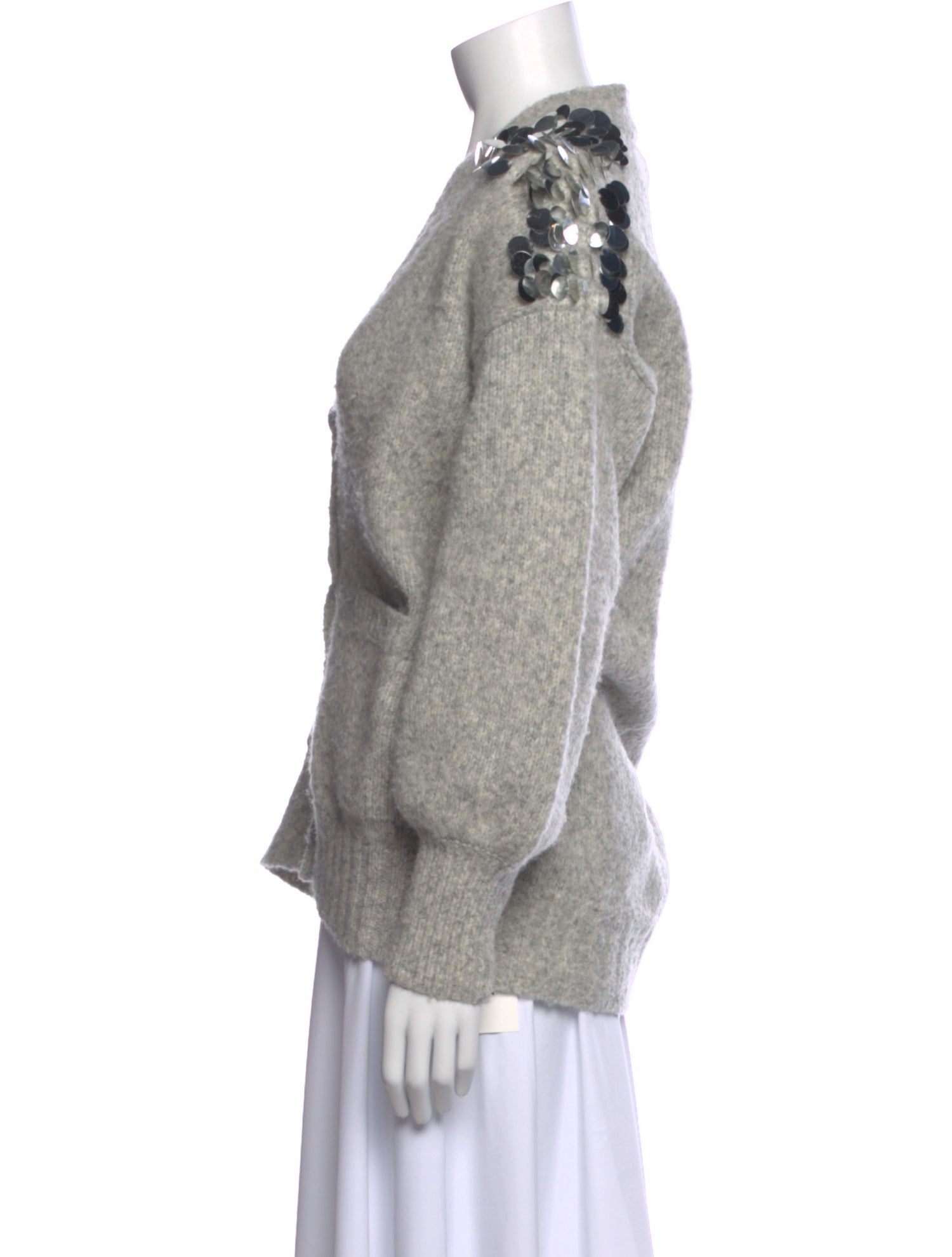 Eleven Six Baby Alpaca V-Neck Sweater