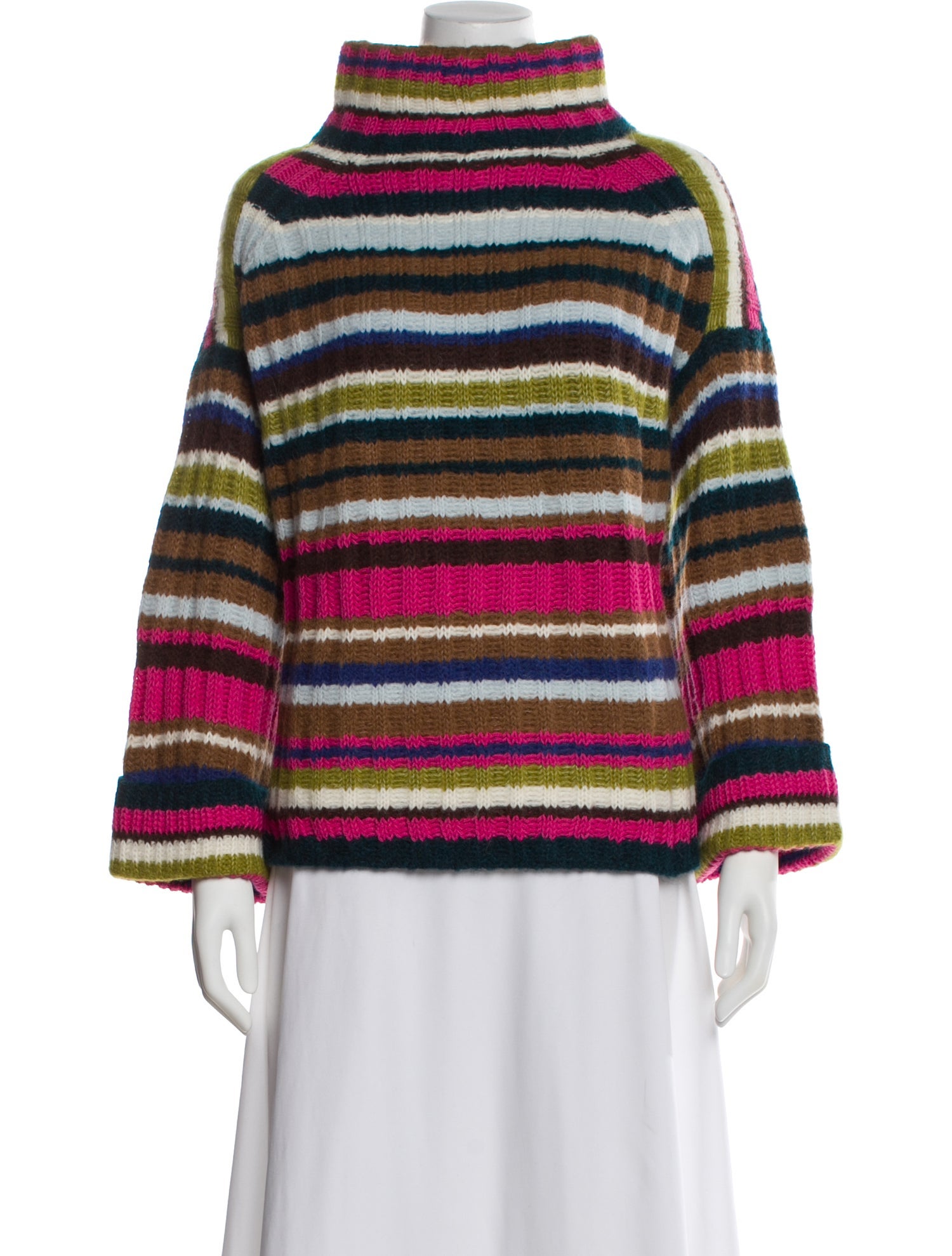 Eleven Six Alpaca Striped Sweater