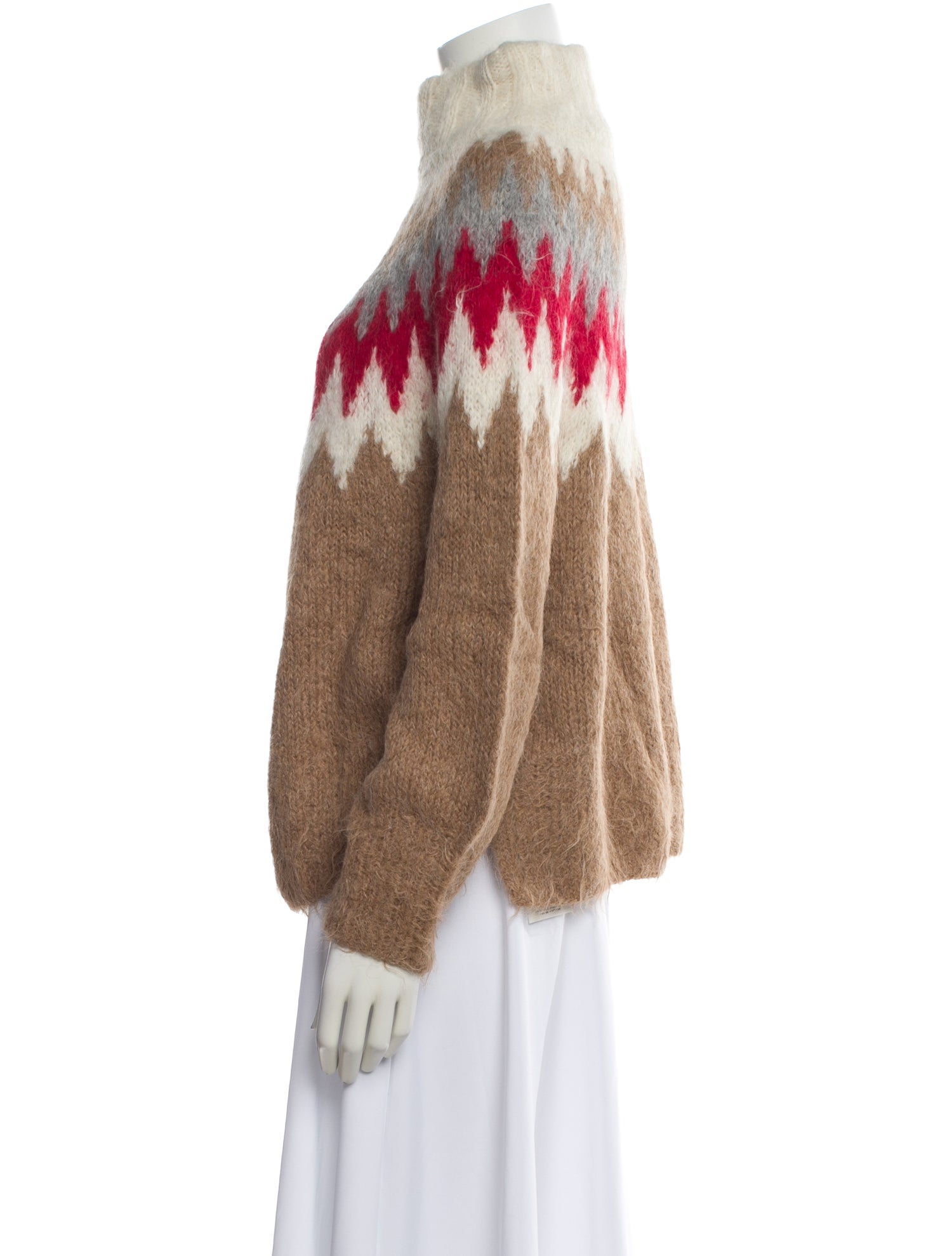 Eleven Six Alpaca Printed Sweater