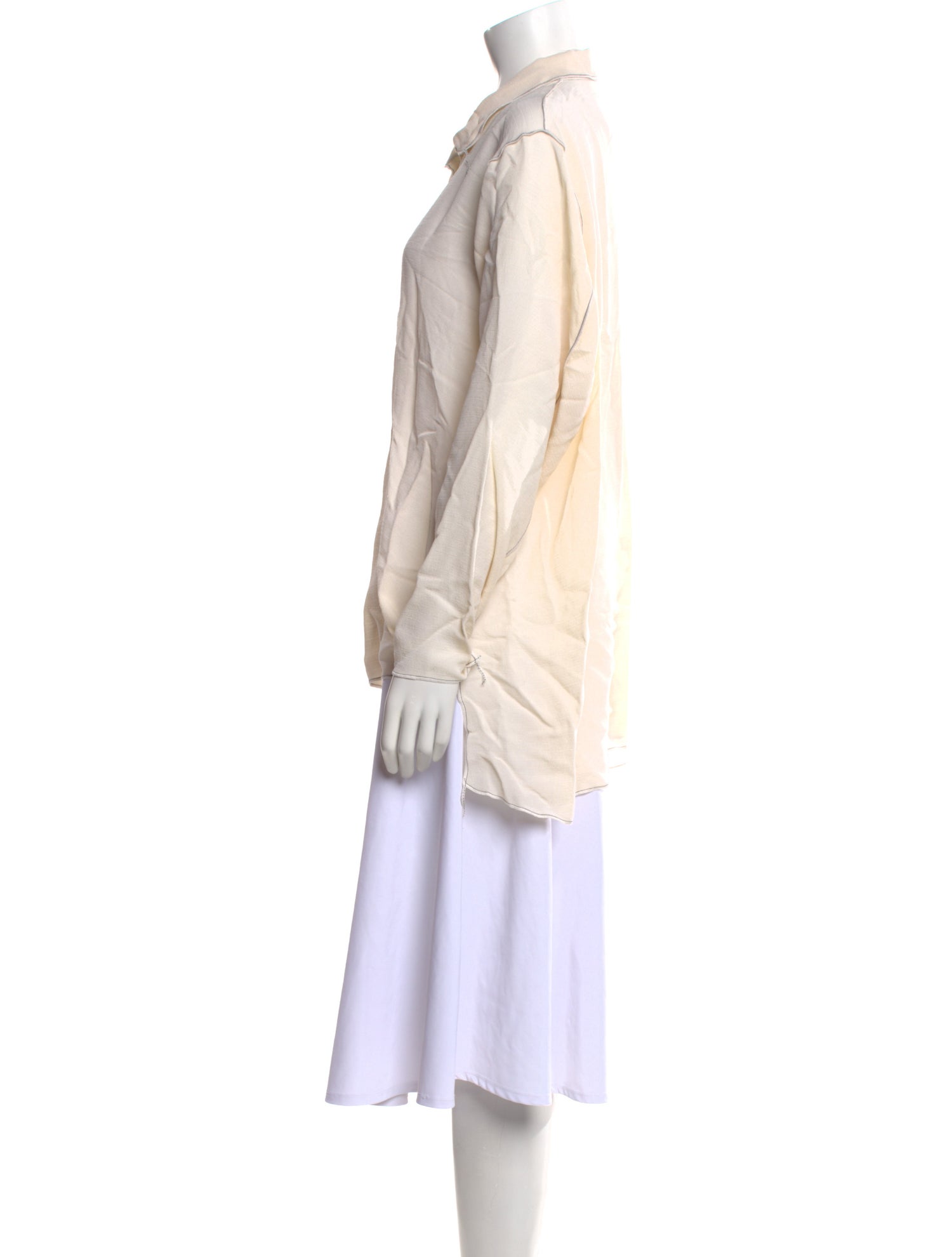 Ellen Hauptli Vintage Late 1990's - Early 2000's Button-Up Top