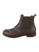 Elia Maurizi Leather Chelsea Boots