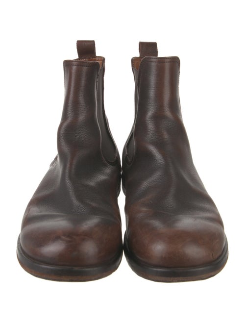Elia Maurizi Leather Chelsea Boots