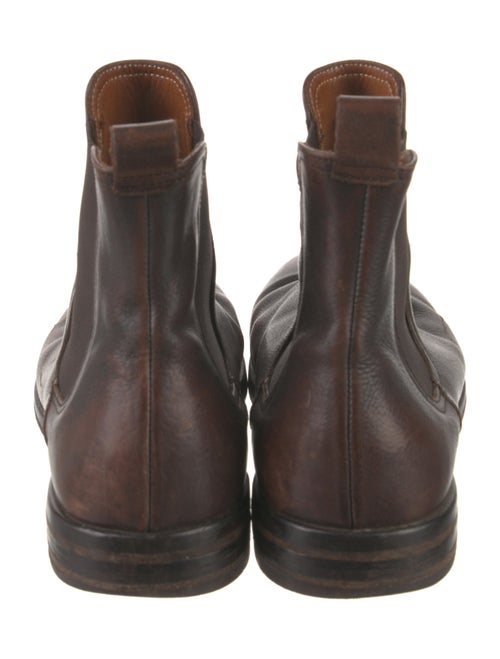 Elia Maurizi Leather Chelsea Boots