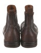 Elia Maurizi Leather Chelsea Boots