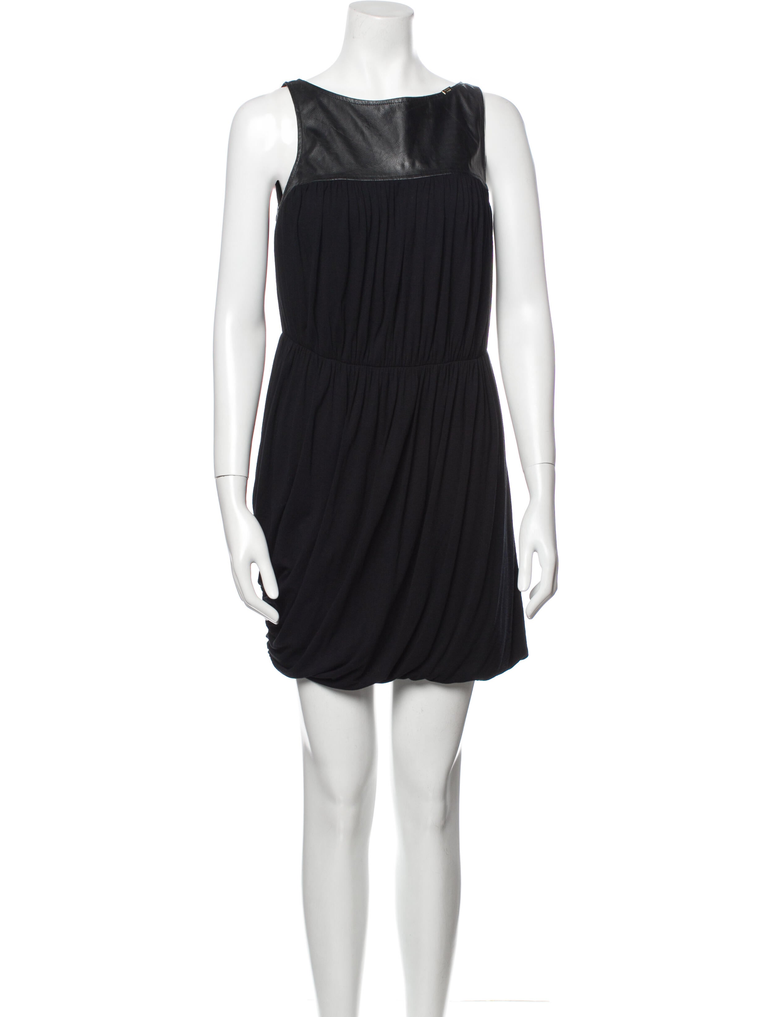 Elisabetta Franchi Crew Neck Mini Dress