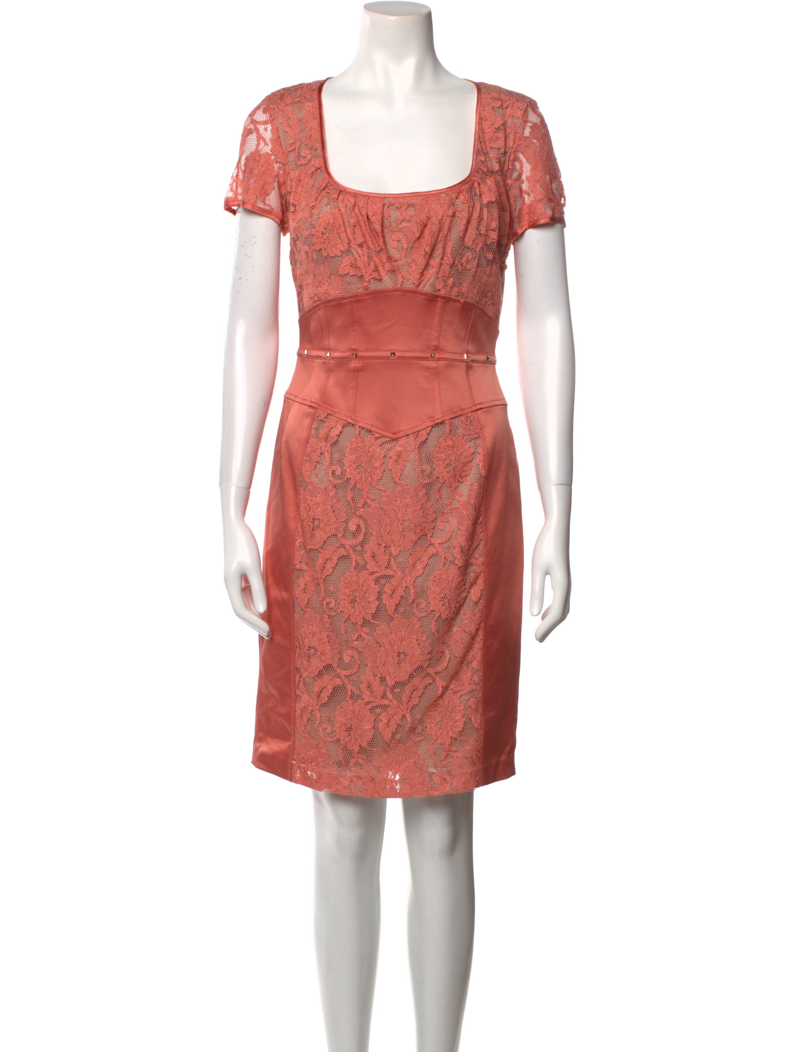 Elisabetta Franchi Printed Knee-Length Dress