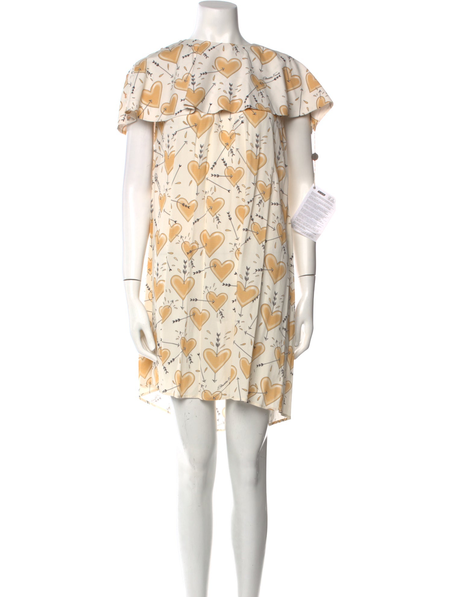 Elisabetta Franchi Printed Mini Dress w/ Tags